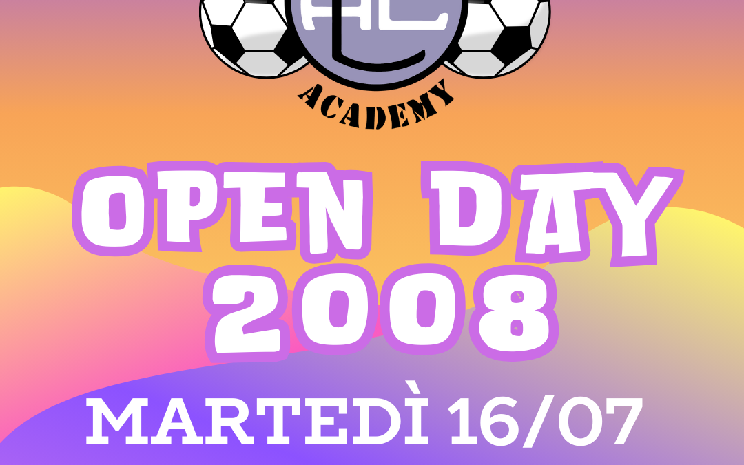 Open Day: nuova data 2008 Elite